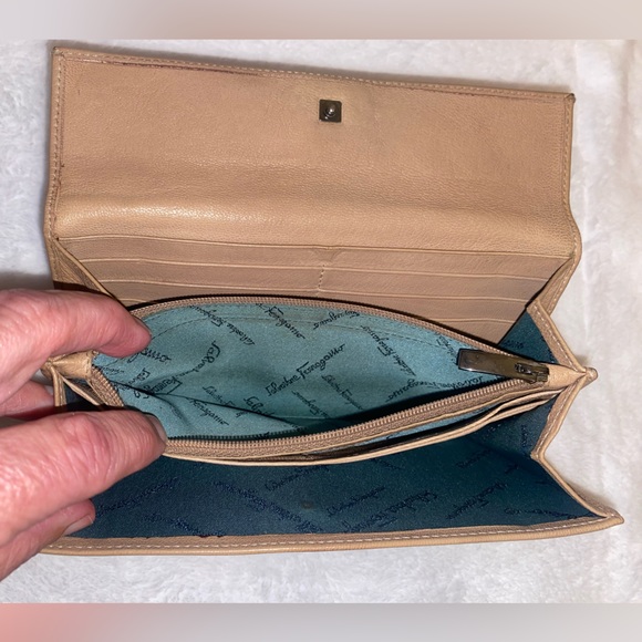 Authentic Salvatore Ferragamo Leather Long Wallet - Picture 12 of 12